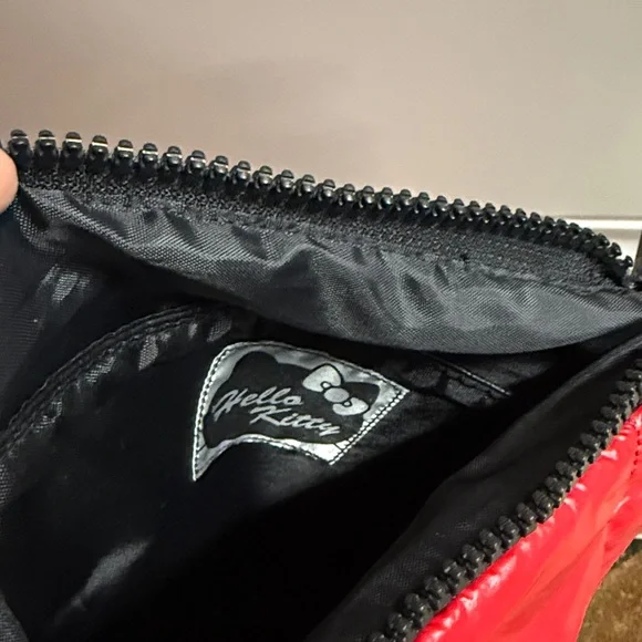Hello Kitty Red and Black Quilted Bag - Picture 2 of 2